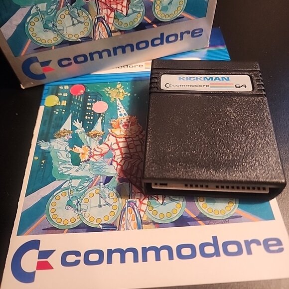 KICKMAN COMMODORE64 C64 1981 Bally Midway Arcade 81 Complete In Box Tested - Picture 3 of 7
